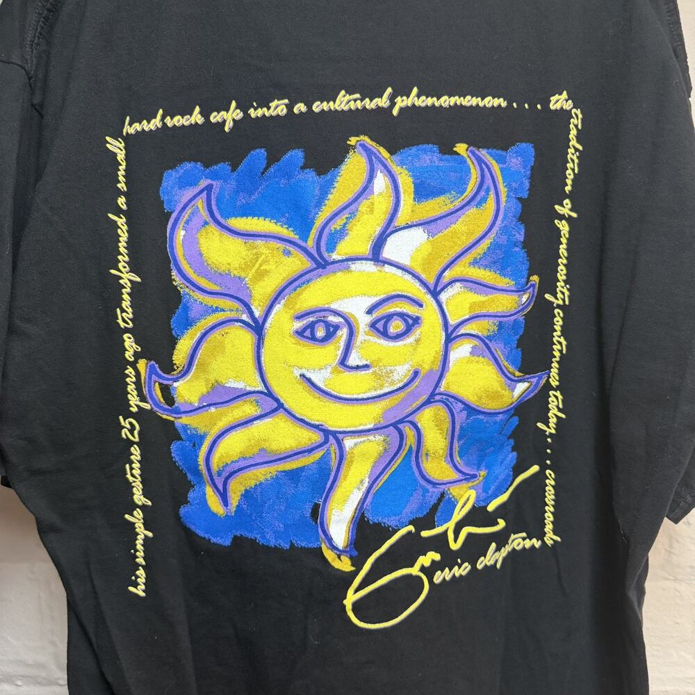 Hard Rock Cafe Signature Series Edition XX Rome Eric Clapton Shirt Sz XL
